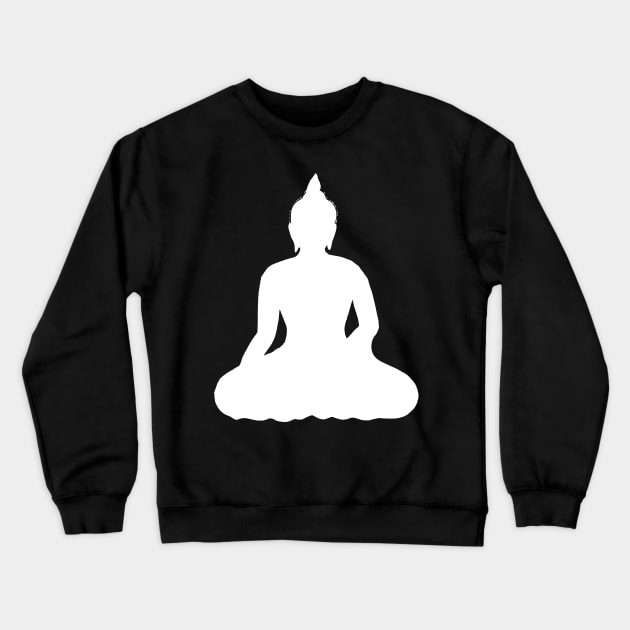 Buddha Crewneck Sweatshirt by Black Pumpkin